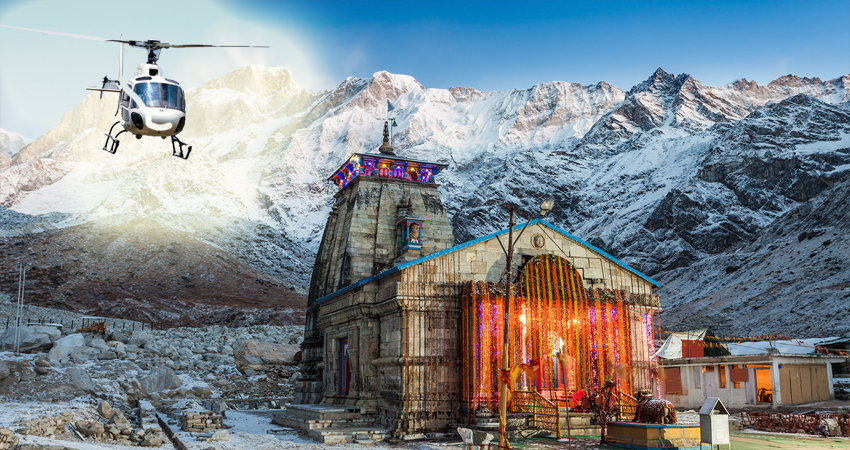 kedarnath yatra by helicopter